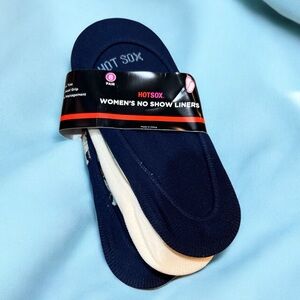 NEW Hot Sox No Show Liners